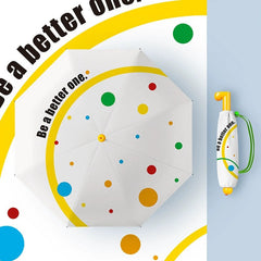 Ultra Light Folding Umbrella Compact Weatherproof Sun Rain Travel Umbrella Anti UV 