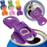 6Pcs Complete Cover Easy Tab Opener Manual Easy Can Opener Beverage Protector
