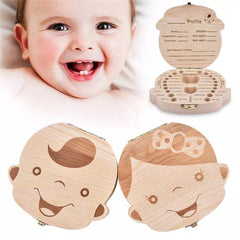 Kids Milk Teeth Storage Box Organizer