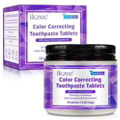 Toothpaste Tablets – Brightening, Fluoride-Free, Mint Flavor, 70 Pcs