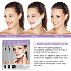 V Shaped Contouring Face Mask Line Shaping Lifting Belt