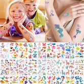 10 Sheets/Set Cartoon Tattoo Makeup Stickers