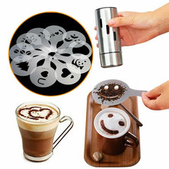 16-Piece Coffee Decoration Set