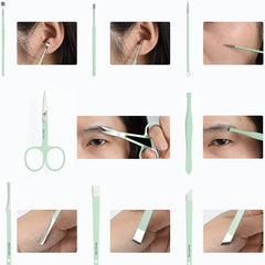 16-Piece Manicure Professional Nail Clipper Pedicure Set Grooming Kit