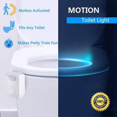 16 Colors Motion Sensor LED Toilet Bowl Light with UV & Aromatherapy