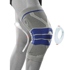 2pcs Compression Knee Support Brace with Side Stabilizers & Patella Gel Pads