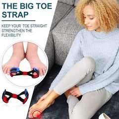 2pcs Big Toe Stretcher Hallux Valgus Corrector Bunion Splint Orthotics