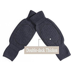Thicken Lengthen Winter Wool Knee Braces Warmer