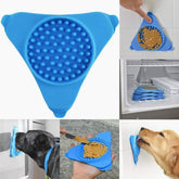 2 Packs Pet Slow Feeder Lick Pad Bath Treater for Dogs Cat Bathing Grooming Training