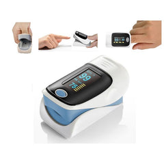 Finger Pulse Oximeter, Blood Oxygen Monitor with Heart Rate Monitor