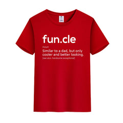 Unisex Funny T-Shirt Fun.cle noun Similar to a Dad Graphic Novelty Summer Tee