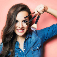 26pcs Premium Synthetic Makeup Brush Set for Foundation Blending