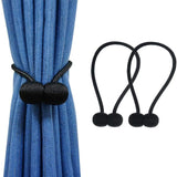 2PCS Smart Magnetic Curtain Tie Back Holdbacks Holders
