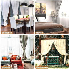 2PCS Smart Magnetic Curtain Tie Back Holdbacks Holders