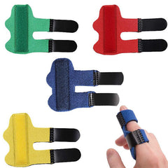 2PCS Tape Bandage Brace Finger Splint Support Straps Injured Fixation Band Care Tools