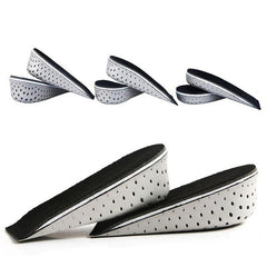 4pcs Unisex Breathable Memory Foam Height Increase Shoes Insoles