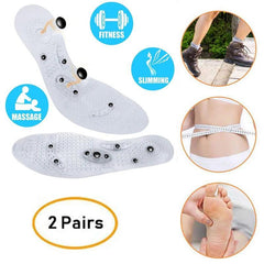 4pcs Acupressure Magnetic Foot Massage Therapy Pain Relief Shoe Insoles