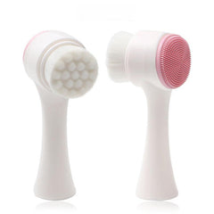 2pcs 2 in 1 Face Cleansing Exfoliating Brush