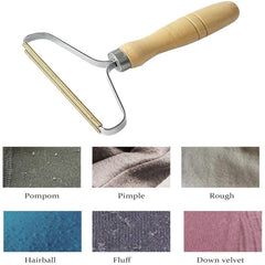 Reusable Portable Wood Lint Remover Pet Hair Remover