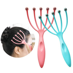 2pcs Protable Hand Held SPA Head Scalp Massager