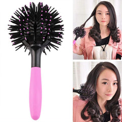 3D Magic Round Hair Brushes Curl Hair Comb