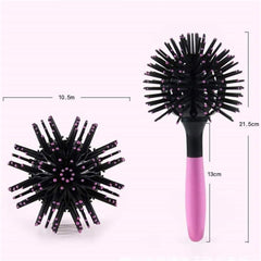 3D Magic Round Hair Brushes Curl Hair Comb