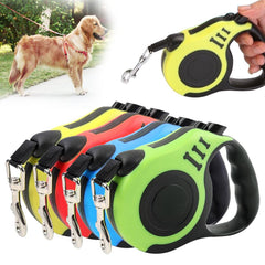 3M/5M Automatic Retractable Dog Walking Lead Leash