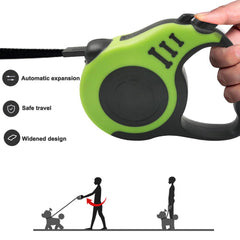 3M/5M Automatic Retractable Dog Walking Lead Leash