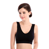 3Packs Stretch Seamless Comfort Bra with Removable Pads
