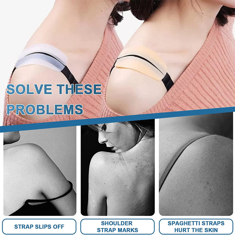 2 Pairs Silicone Shoulder Pad Bra Strap Holder Cushions – NiceDays Health