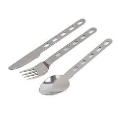 3pcs/set Cutlery Set Ultra Lightweight Knife Fork Spoon