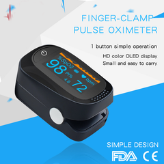4 in 1 Fingertip Pulse Oximeter with PR Sleep Monitoring and PI