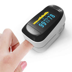 4 in 1 Fingertip Pulse Oximeter with PR Sleep Monitoring and PI