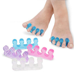 4pcs Toe Separators Finger Toe Straighteners Manicure Pedicure Tools