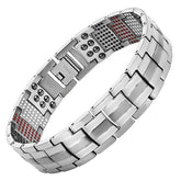 591 Elements 4-IN-1 Anion Titanium Magnetic Therapy Health Bracelet