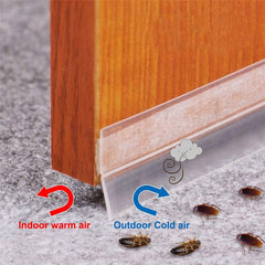 5M Door Bottom Seal Strip Weather Window Adhesive Door Windshield Sealing Tape