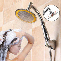 High Pressure Top Rainfall Shower Head 6-Inch Ultra-Thin Design Booster