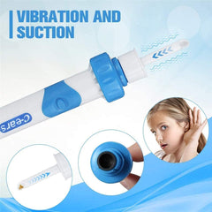 Electric Earwax Automatic Ear Cleaner Vacuum Remover with LED