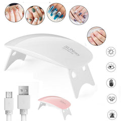 6W USB Powered LED UV Nail Lamp