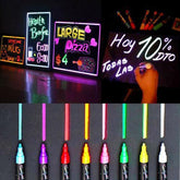8pcs 7mm Highlighter Fluorescent Liquid Chalk Marker Pens