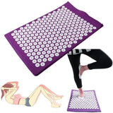 Yoga Mat Massage Pads with Pillow Cushion Set