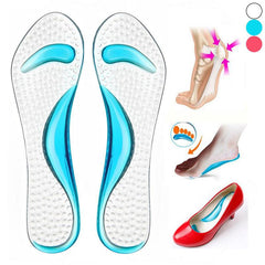 4pcs Adhesive Silicone Gel Orthotic High Heel Shoe Sandals Insole Pad