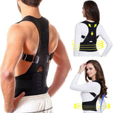 Adjustable Magnetic Therapy Posture Corrector Brace Shoulder Back Support Belt