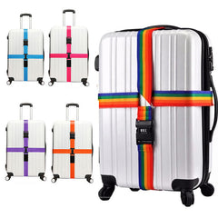 Adjustable Strong Extra Safety Travel Suitcase Luggage Baggage Straps Tie Belt