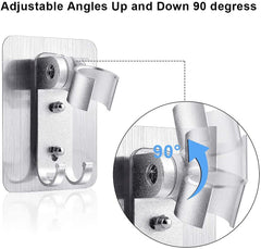 Adjustable Strong Adhesive Shower Head Holder with Hook