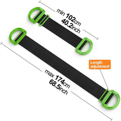 Ajustable Lifting Moving Straps Carrying Belt with Durable Handles