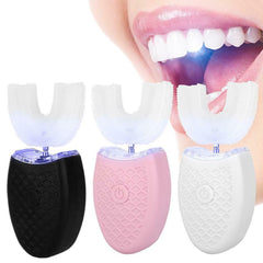 Automatic Ultrasonic 360 Degree Oral Clean Teeth Whitening Toothbrush