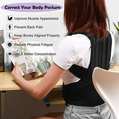 Back Brace & Shoulder Support Trainer Posture Corrector for Women & Men