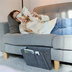 Bedside Storage Hanging Bed Sofa Holder Pockets Organizer Book Felt