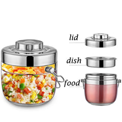 Bento Stainless Steel Insulated Thermal Insulation Lunch Box Container